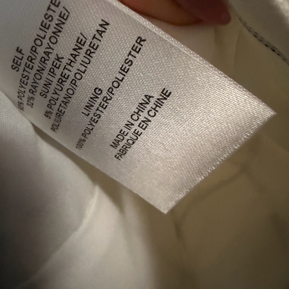 Tibi Ruched Sleeve blue Grid Pattern Blouse size 4 - Picture 7 of 7